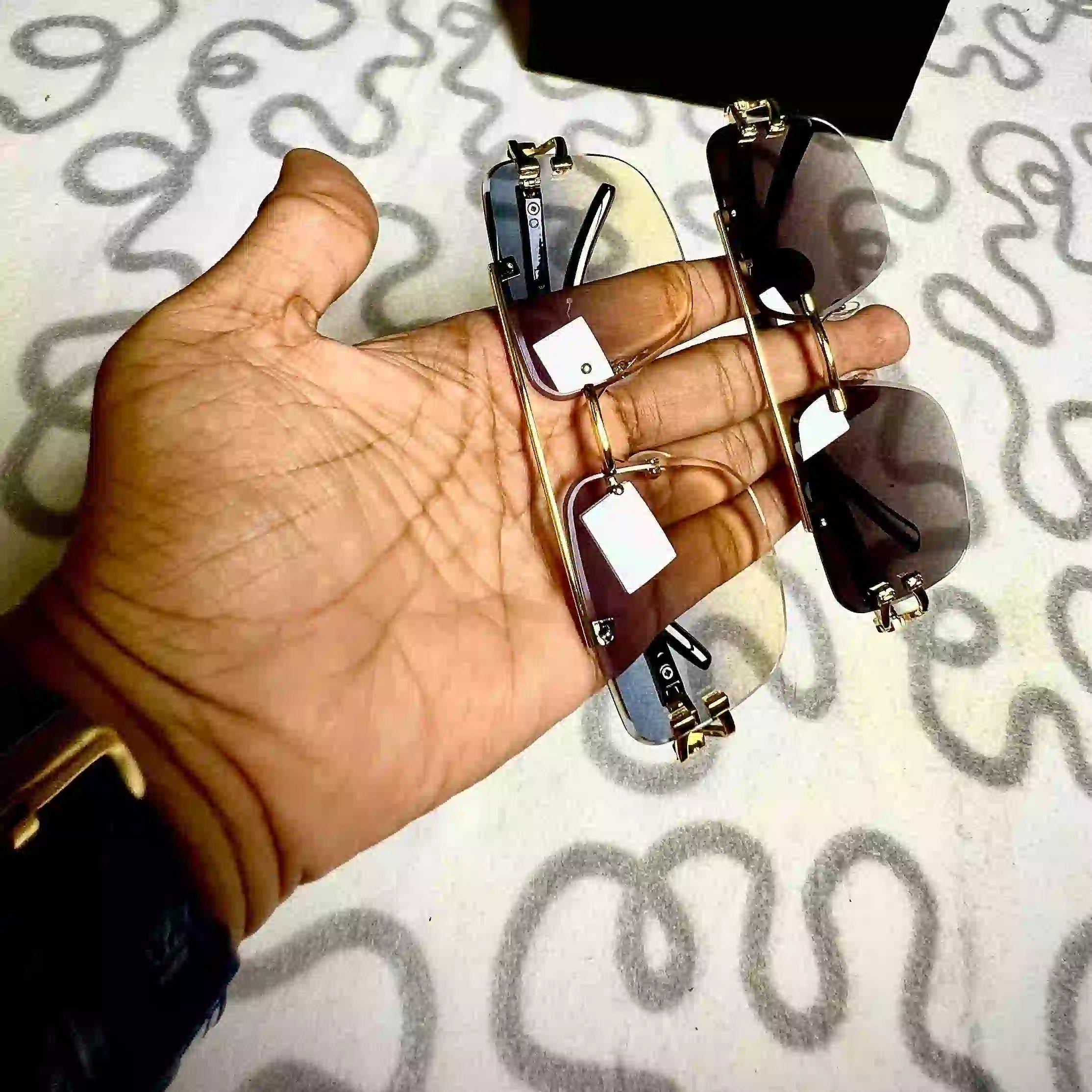 LEOPARDS SQUARE SUNGLASSES (DEAL)