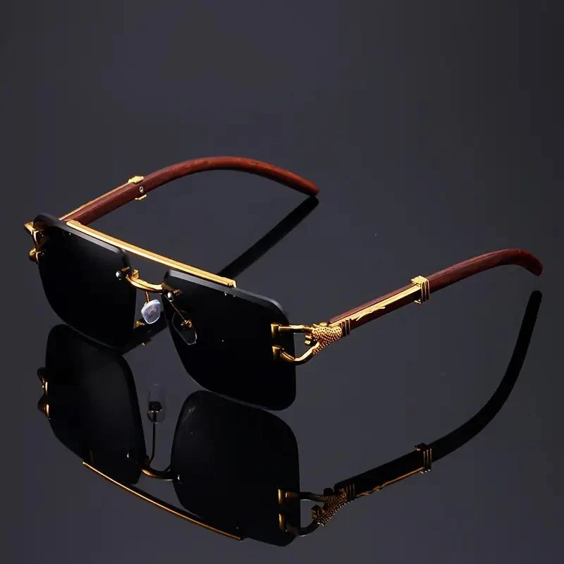 Luxury UV Leopard Photo sun Pattern Glasses