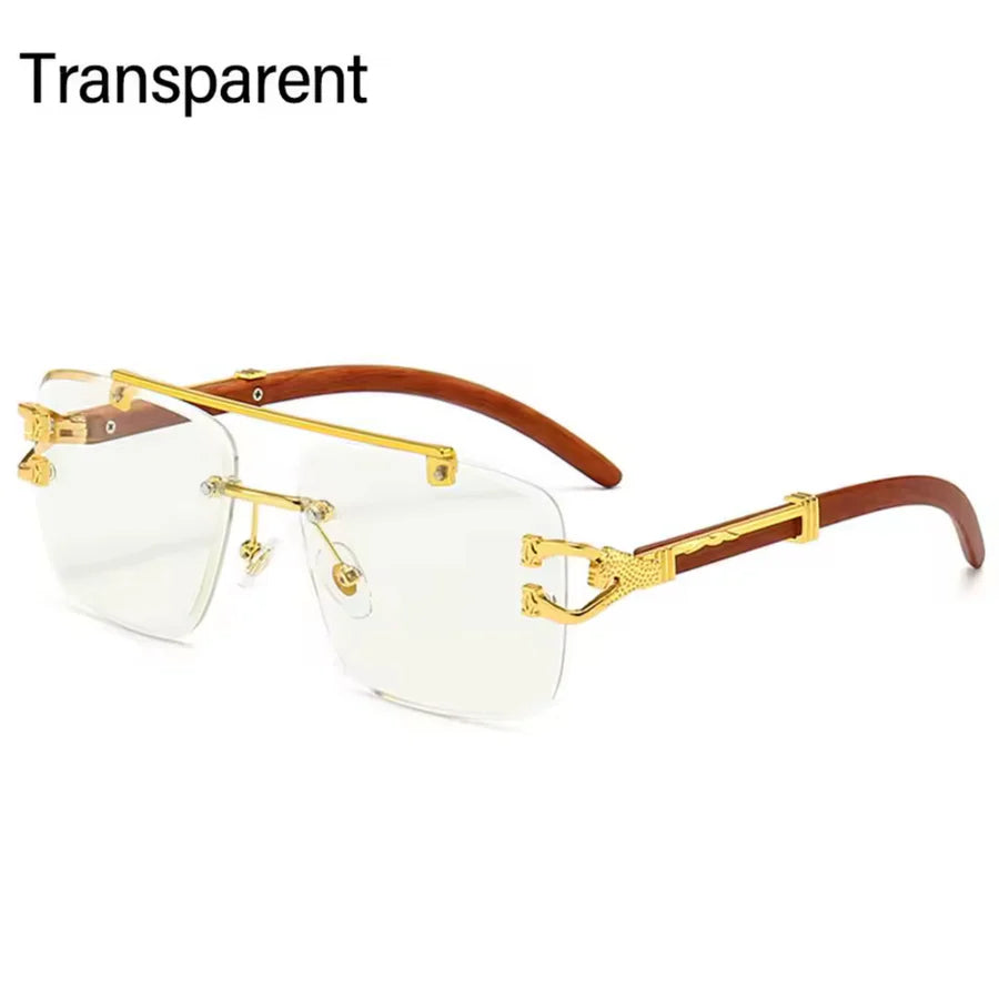Luxury UV Leopard Photo sun Pattern Glasses