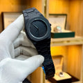 Men’s Arabic Aura Watch with Black Luxury Dial & Arabic Numerals