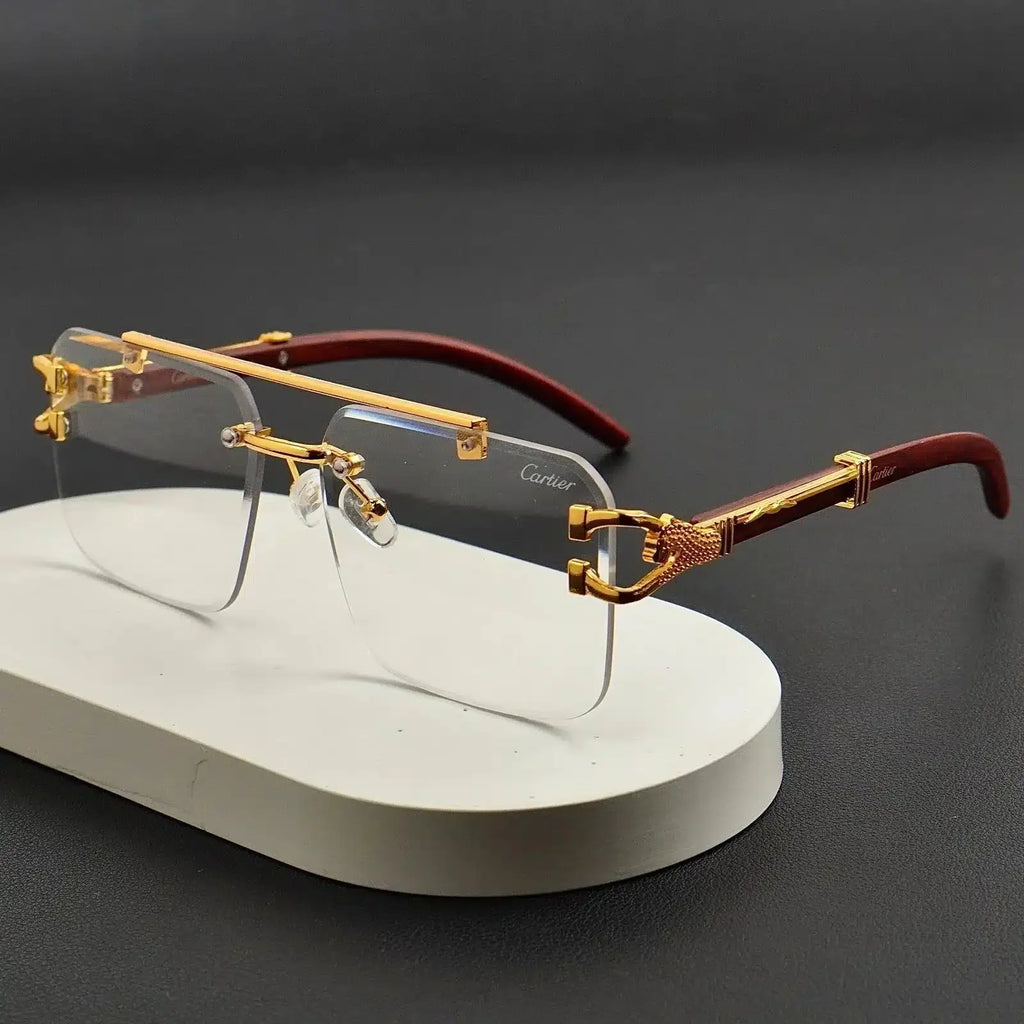 Luxury UV Leopard Photo sun Pattern Glasses