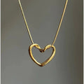 Heart Patterned Women's Necklace