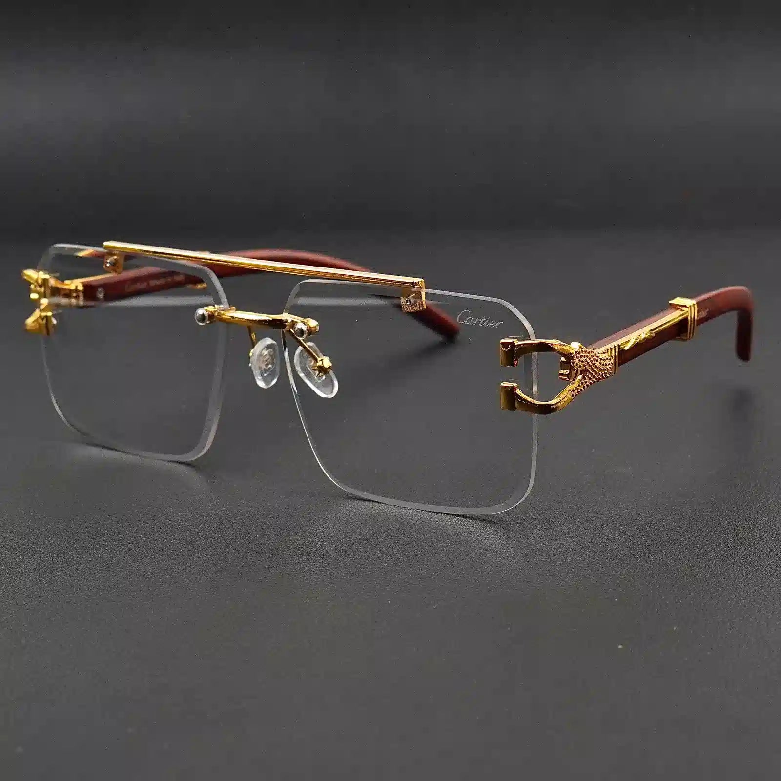 Solar Cheeta Glasses Black Transition